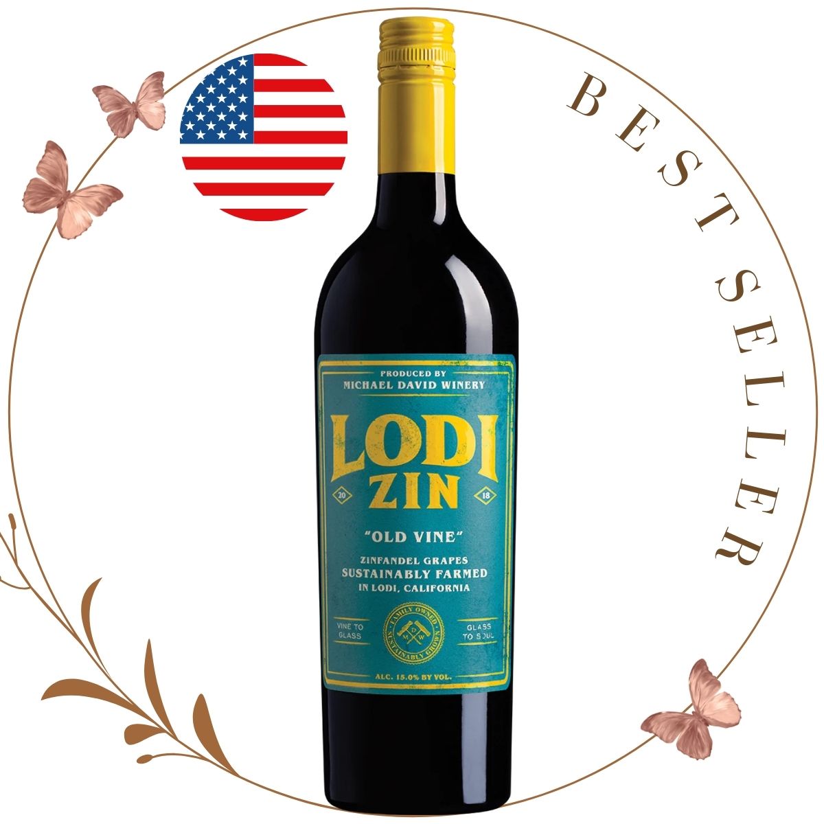 2018 Michael David Lodi Lodi Zin Old Vine Zinfandel